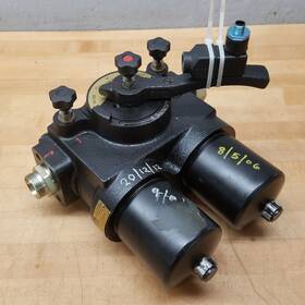 0-22pd-1-20q-p-50-c-1-01 Parker High Pressure Duplex Filter 210 Bar Max Press