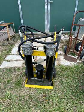 10mf-40sa-10c-1x8530 Parker Hydraulic Oil Filter Cart With 40u 10u Elements