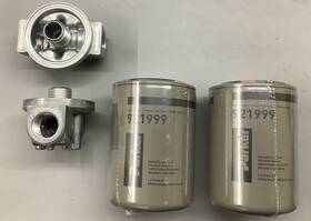 12at110cbpgn12h Parker Lot Of 2 12at Spin-on Hydraulic Filter Assemblies B494