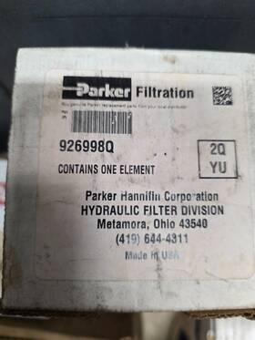 926998q Parker Hydraulic Filter Element
