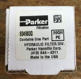 0330r010bn4hc Parker 934983q 938283q Fiberglass Hydraulic Filter Element