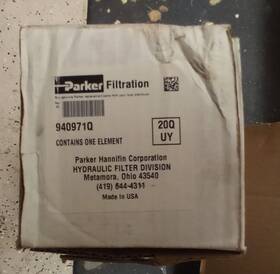 940971q Parker Filtration Hydraulic Filter Nib
