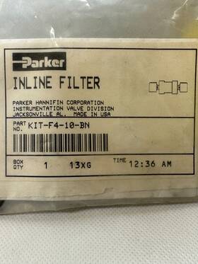 F4-10-bn Parker Inline Filter Element 10 Micron