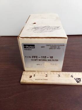 Ffg-112-10 Parker Filtration Parts 1/4 Npt National Gas Filter Free Shipping