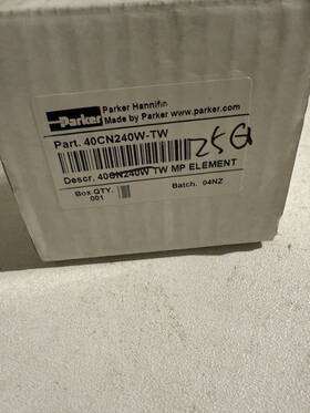 40cn240w-tw Parker Hannifin Hydraulic Filter And Assembly Components Kit New In Box