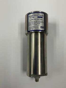 47133-02 Parker Hannifin Ffc-114 Cng Fuel Filter/ Coalesce Element# Flow 3 600 Psi Rating