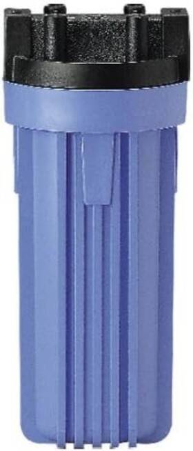 150068 Pentek 10 Inch Standard Water Filter Housing Black/blue No Pr - 3/4 Fpt