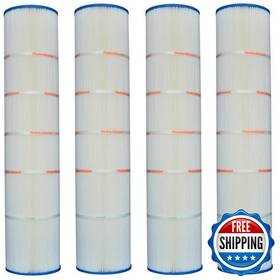 B004tzyb52 Pleatco Pa137-pak4 Pool Filter Cartridge Replacement For Unicel C-7490-4 Oem