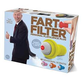 Pp401046 Prank-o Fart Filter Gift Box Wrap Your Real Present In A Funny Authentic