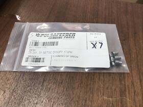 W771004-116 Pulsafeeder Lot Of 7 Set Screw Setscrew .25-28x.31 Dogpt 174ph