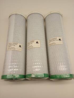 33004030 Pura 32004030 3 Carbon Block Filter Cartridges 0.5 Micron Usa Water Treatment