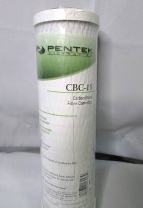 Cbc-10 Reject Pentek Carbon Block Filter Cartridge 0.5 Micron Nsf Usa Water Treatment