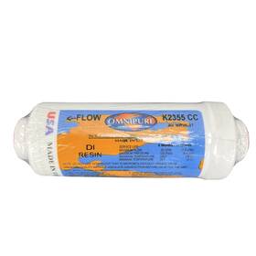 K2355-cc Reject Omnipure K2355 Cc Inline Di Resin Water Filter Cartridge 6 Inch Mixed Bed 3/8 Npt U