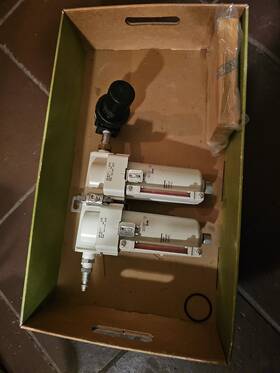 Afd-40-n03-8z-a Smc Afm40-n04-6z-a Inline Filter Drain Afm-40 Pressure Regulator Quick Connect