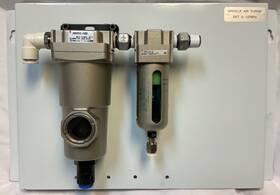 Afm20-02c-6c Smc Amg150c-02bd New And Spindle Air Purge Set 0.2mpa