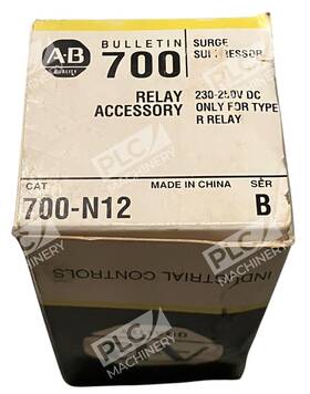 Nan700-n12 Smc Allen Bradley Ab 230-250vdc Type R Relay Accessory Surge Suppressor 700-n12 /b