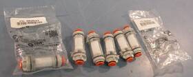 Zfc5d Smc In-line Air Filter 1/4 In Port 20 Lpm 5 Um Lot Of 6