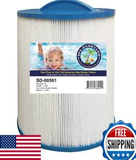 B0b2qrby8h Spa-daddy Sd-00561 Filter Artesian 6 Inch D Cartridge Replaces Pas40-f2m