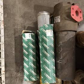 Se-160g10b Stauff Se-160g10b/2 Inline Hydraulic Filter 6000 Psi With 2 New Elements