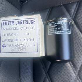 F-913-1 Taisei Kogyo Cf06 Hydraulic Oil Filter Cartridge Cf-06 Cf-08 F-913-1. 10 Microns