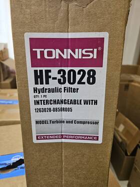 Tonnisi Hf-3028 Hydraulic Filter Element Cartridge Glass Fiber Material
