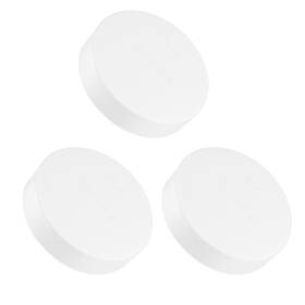 Uxcell 609044730661 3pcs 3.5 Inch Pvc-pipe End Cap Fitting Furniture Grade Plug