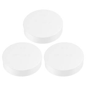 Uxcell 723115287608 3.5 Inch Pvc Pipe End Cap Fitting 3 Pack Furniture Grade Plug Coupling Socket