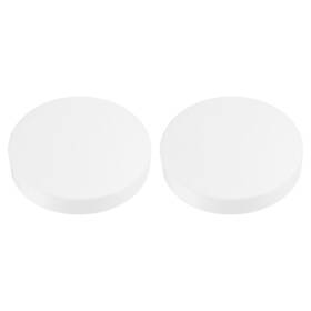 Uxcell 723115287622 4.5 Inch Pvc Pipe End Cap Fitting 2 Pack Furniture Grade Plug Coupling Socket