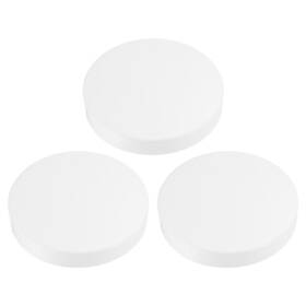 Uxcell 723115287639 4.5 Inch Pvc Pipe End Cap Fitting 3 Pack Furniture Grade Plug Coupling Socket