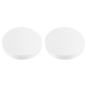 Uxcell 723115287653 5.5 Inch Pvc Pipe End Cap Fitting 2 Pack Furniture Grade Plug Coupling Socket