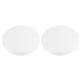 Uxcell 723115287677 6.5 Inch Pvc Pipe End Cap Fitting 2 Pack Furniture Grade Plug Coupling Socket