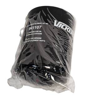 9041107 Vickers New Hydraulic Filter 10 Micron With Seal 7 In
