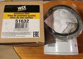 51632 Wix New Spin-on Replacement Hydraulic Filter 1-1/2 Inch Id 4-1/2 Od