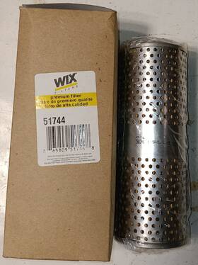 Wix 765809517448 51744 Cartridge Hydraulic Metal Canister Filter Pack Of 1