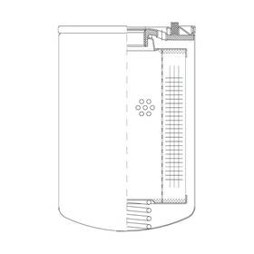 P49c775 Wix 8.38 Inch Full Flow Microglass Spin-on Air/oil Separator
