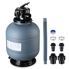 Yescom 767571323906 16 Inch Above Inground Swimming Pool Sand Filter System