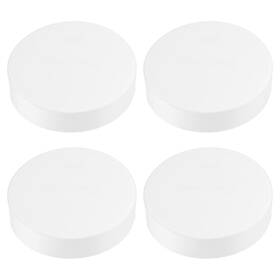 Zaplyte 723115287615 4pcs 89mm Id Pipe End Cap Fitting Furniture Grade Plug Coupling Socket
