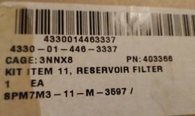 9330-01-446-3337 Zinga 409-10 Zre Filter Element Hydraulic Nsn 5 Available