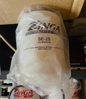Se-25 Zinga Qty 3 In Box. Partial Case. Spin On Filter Element