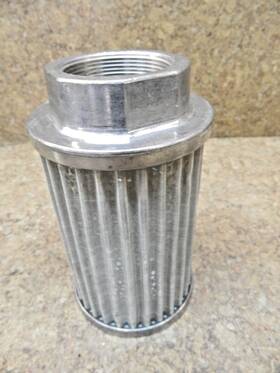 Ss-200-0-5 Zinga Internal Tank Hydraulic Filter 2 Inch Npt 100 Mesh 5 Psi Bypass