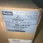 Box Of 10 Parker SDS-J-4S Vapor Filter Silica Gel 1/4" Npt Oem. Fixed Price $210.00.