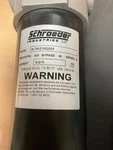 Schroeder Industries Pressure Filter Pn: RLT9VZ10S20D5. Fixed Price $375.00.
