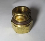 New Parker 222P-8-MI27 Iso Port Adapter M27X2.0 Metric To 1/2" Female Pipe. Fixed Price $13.00.