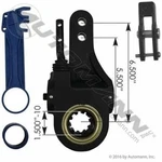 Automann 136.1031 Air Brake Automatic Slack Adjuster 5 1/2 In. Length,. Fixed Price $64.50.
