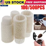 100-500PACK Disposable Coffee Paper Filters Cup Keurig Brewers Single Serve. Fixed Price $7.99.