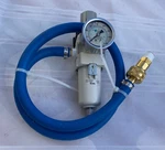 Smc Air Pressure Regulator AW30-N02-2Z-B With Hose And Liquid Filled Gauge. Fixed Price $59.00.