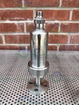Pall Mss 4463 G08 H4 Stainless Steel Housing W/ Filter, 4" Flange Fitting. Fixed Price $100.00.