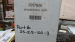 Hydac Tank Suction Strainer - Sealed Box See Specs Part 2057928. Fixed Price $69.00.