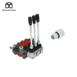 Hydraulic Directional Control Valve 3 Spool Bspp Interface With Conversion Plug. Fixed Price $82.45.