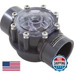 Hayward PSCV2S2DGR Pvc Check Valve Dark Gray. Fixed Price $74.02.